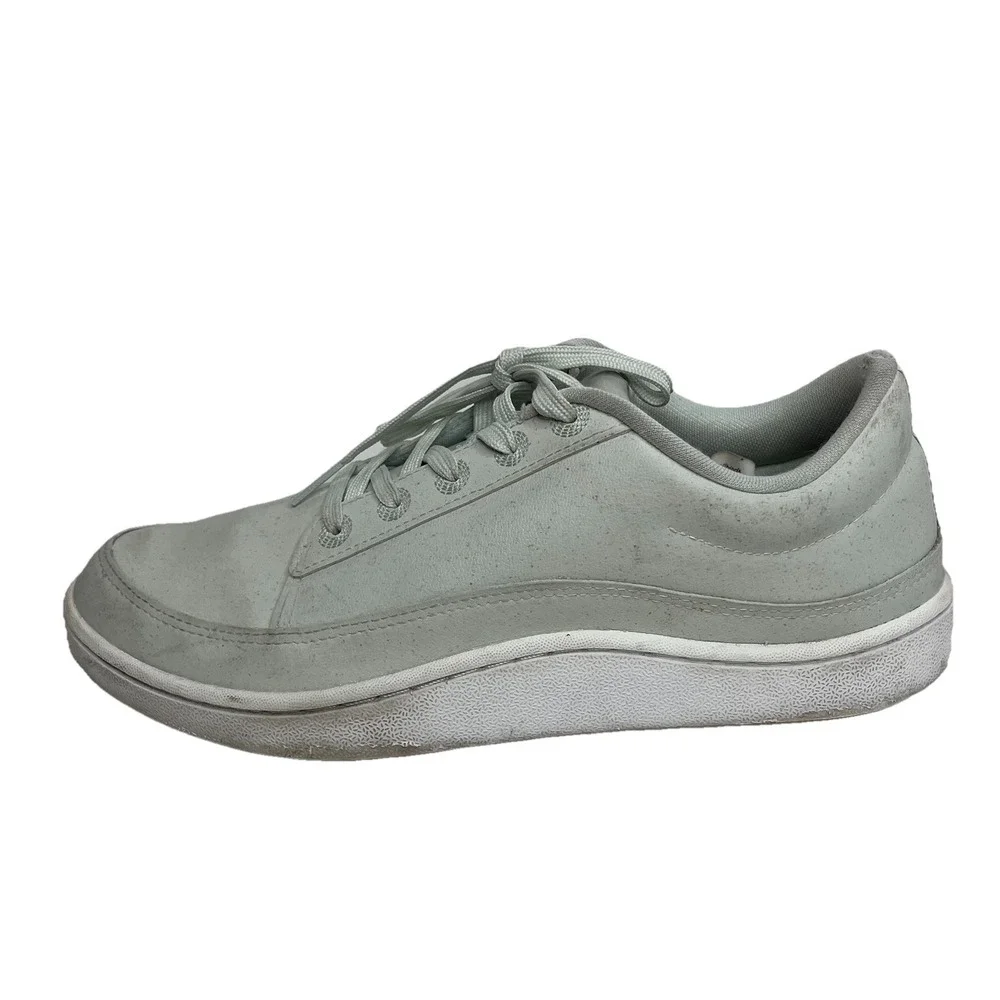 Allbirds Plant Pacers Lifestyle Shoe Women 8 Mint Green Vegan Leather Walking